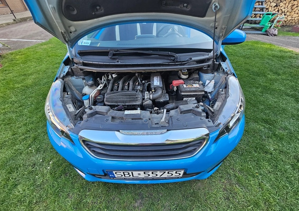 Peugeot 108 cena 29900 przebieg: 54100, rok produkcji 2016 z Lędziny małe 211